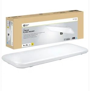 Hampton Bay
49 in.x 18 in. Rectangular Light Fixture LED Flush Mount High Output